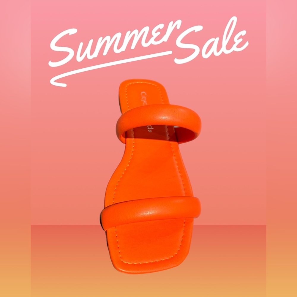 Lagoon Orange Sandal